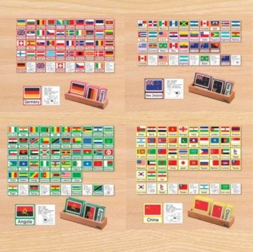 세계 국가 명칭 3단계 PP카드 -영어판-몬테소리교구 어린이집 유치원 교구-칭찬나라큰나라