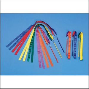 91Cm리본지팡이6개세트/36 Multicolored Ribbon Wands (set of 6)/W8458-칭찬나라큰나라