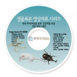 척추/무척추동물 분류 및 신경계통 표본(13종 CD)-칭찬나라큰나라
