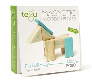 Tegu Robo 마그네틱 나무 블록 - 배송기간 14~21일-칭찬나라큰나라