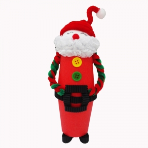 크리스마스 종이컵 산타 저금통(10개세트) - 어린이집 유치원 크리스마스만들기 만들기재료-칭찬나라큰나라